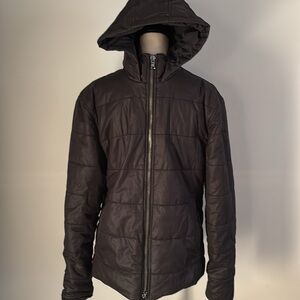 JOHN VARVATOS Puffer Coat Jacket, mens MEDIUM